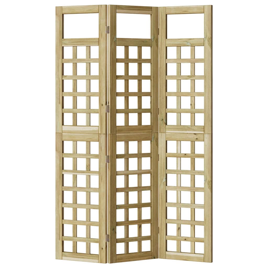 Οθόνη Ιδιωτικότητας Μέλι Καφέ 121 x 180 cm Στερεό ξύλο πεύκου - Pakobazaar