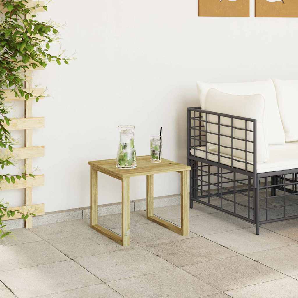 τραπέζι Φυσικό 40 x 40 x 36 cm Εμποτισμένο Ξύλο Πεύκου - Pakobazaar