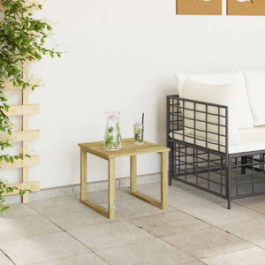 τραπέζι Φυσικό 40 x 40 x 36 cm Εμποτισμένο Ξύλο Πεύκου - Pakobazaar