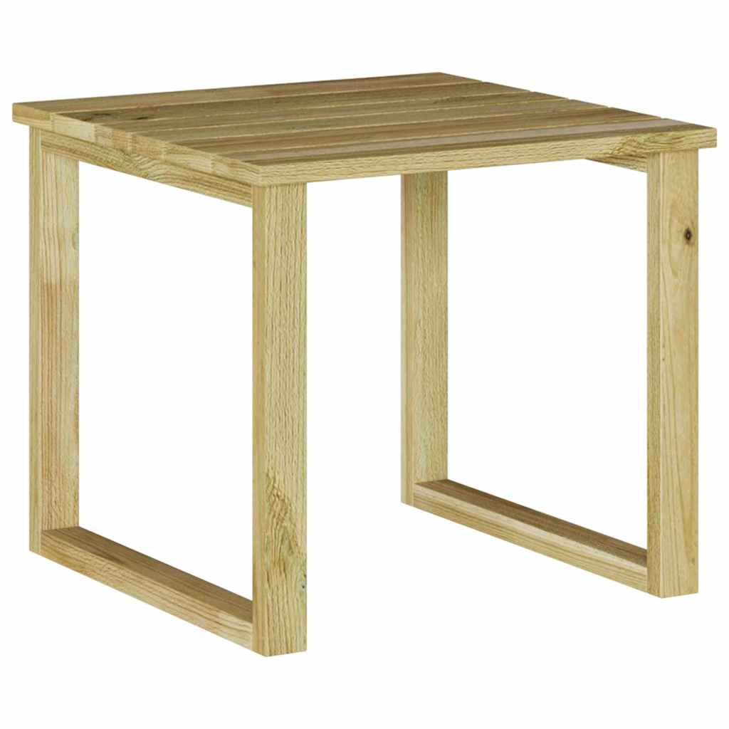 τραπέζι Φυσικό 40 x 40 x 36 cm Εμποτισμένο Ξύλο Πεύκου - Pakobazaar