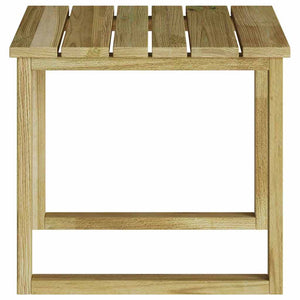 τραπέζι Φυσικό 40 x 40 x 36 cm Εμποτισμένο Ξύλο Πεύκου - Pakobazaar