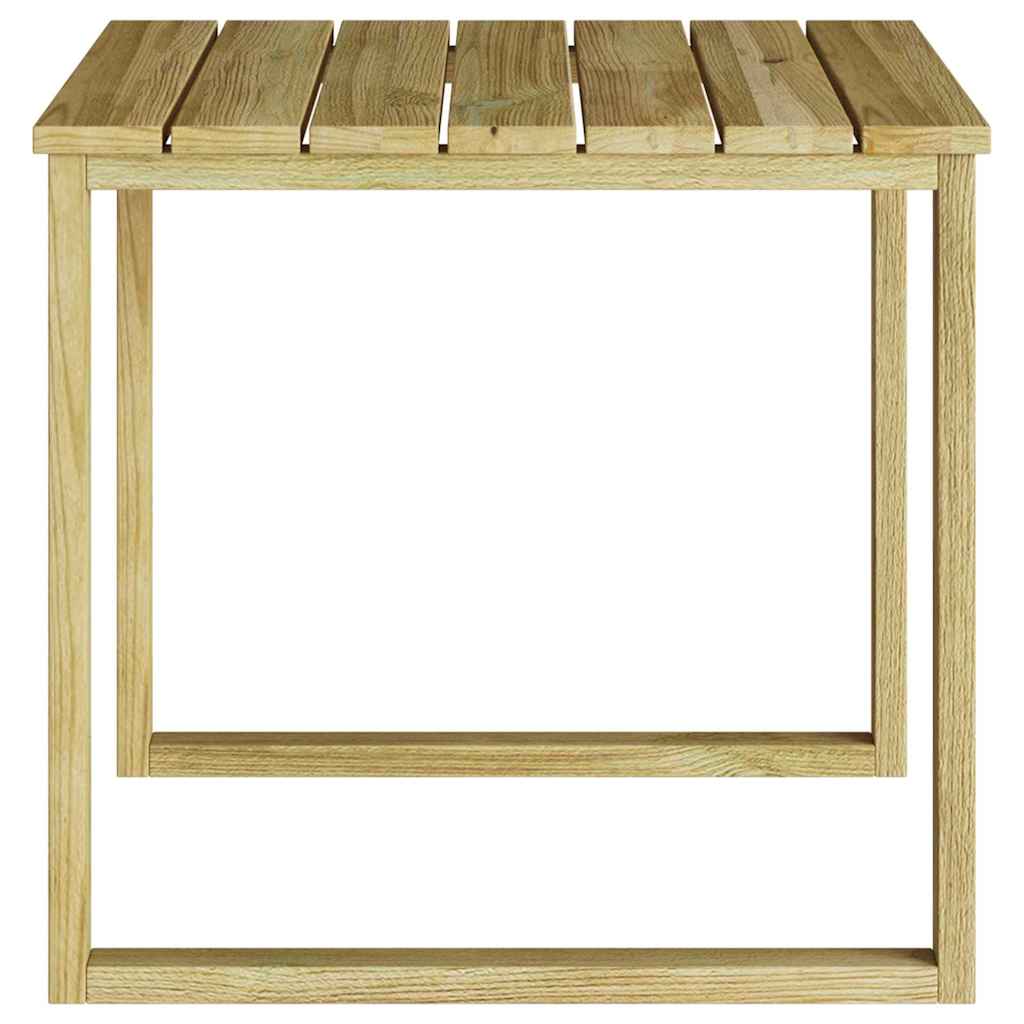 τραπέζι Φυσικό 50,5 x 50 x 46 εκ. Εμποτισμένο Ξύλο Πεύκου - Pakobazaar