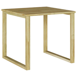 τραπέζι 3 τμχ. Φυσικό 50,5 x 50 x 46 εκ. - Pakobazaar