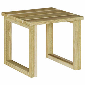 τραπέζι 3 τμχ. Φυσικό 50,5 x 50 x 46 εκ. - Pakobazaar
