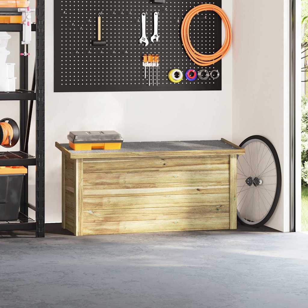 Κουτί αποθήκευσης με αποθήκευση Φυσικό 119 x 44,5 x 58 εκ. - Pakobazaar