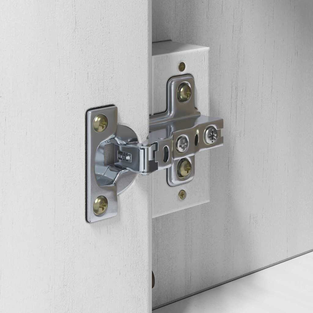 Σετ Επίπλων Μπάνιου FLORO 2 pcs Λευκό Στερεό ξύλο πεύκου