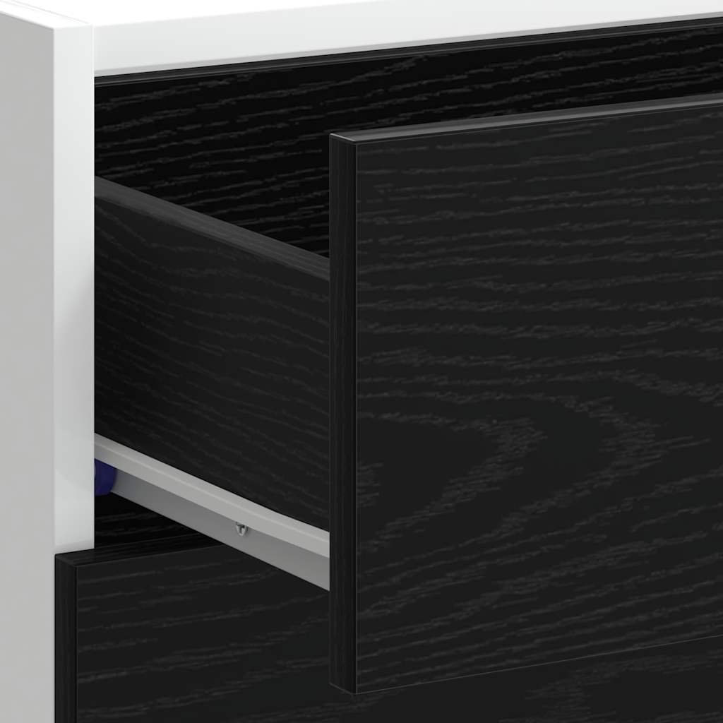 Βάση Ντουλάπας Κουζίνας με συρτάρι Μαύρη Οξυά 40 x 46 x 81,5 εκ - Pakobazaar