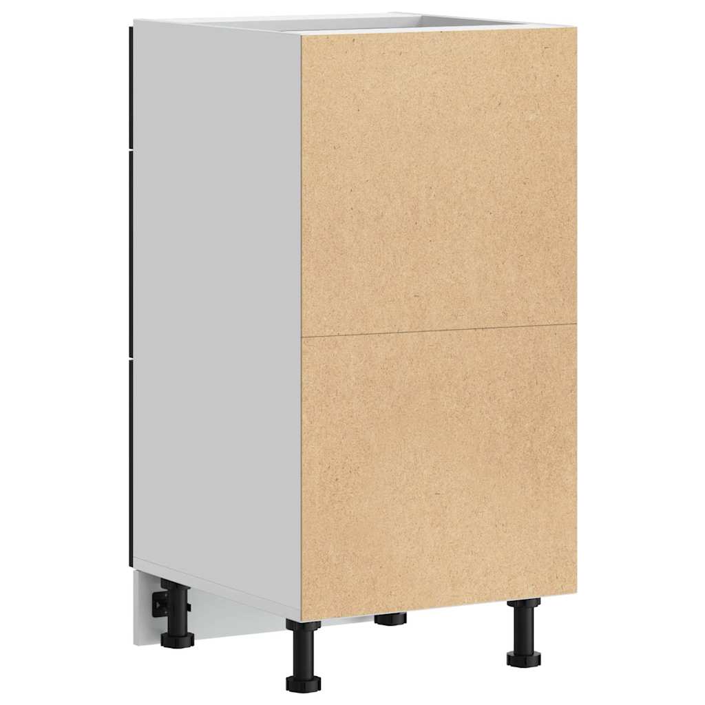 Βάση Ντουλάπας Κουζίνας με συρτάρι Μαύρη Οξυά 40 x 46 x 81,5 εκ - Pakobazaar