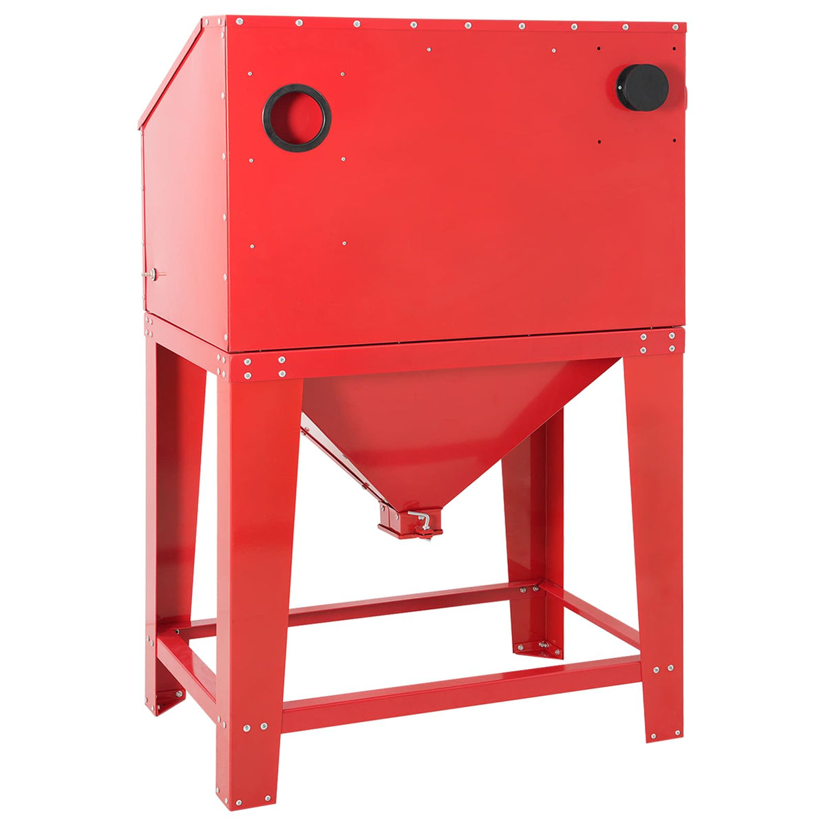Καμπίνα αμμοβολής 245 L 120PSI Ψυχρής έλασης χάλυβας