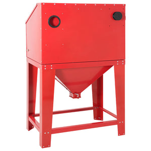 Καμπίνα αμμοβολής 245 L 120PSI Ψυχρής έλασης χάλυβας