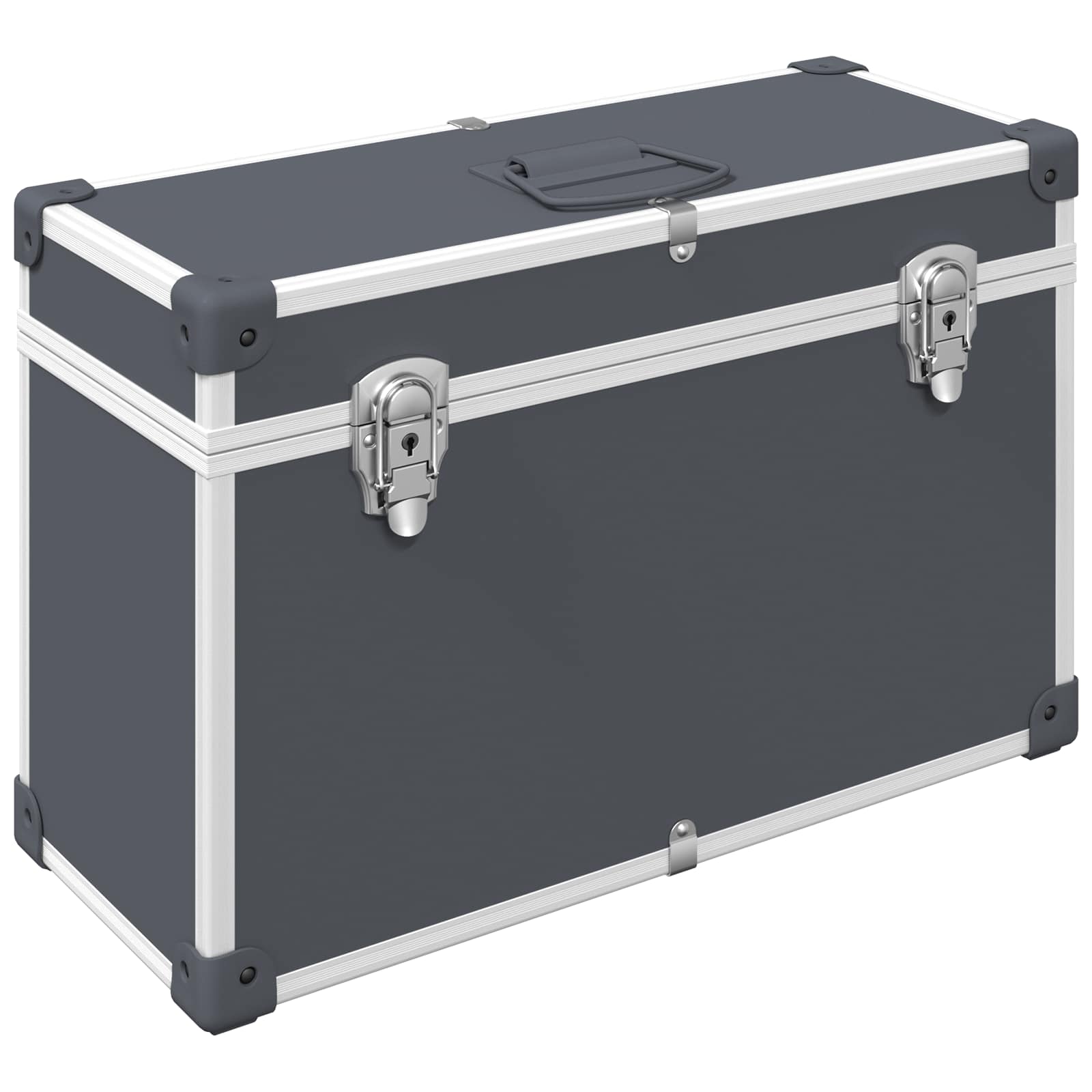 Χερούλια Ντουλαπιών 12 pcs Ανθρακί 85 x 45 χιλ Μέταλλο - Pakobazaar