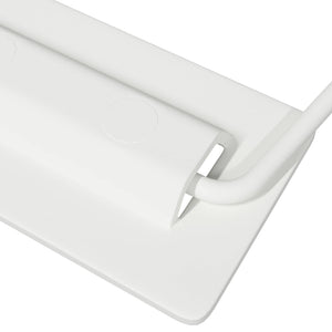 Χερούλια Ντουλαπιών 2 pcs Λευκό 85 x 45 χιλ Μέταλλο - Pakobazaar