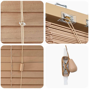 Βενετσιάνικη Σκίαση Όψη Δρύς 140 x 130 εκ 35 mm - Pakobazaar