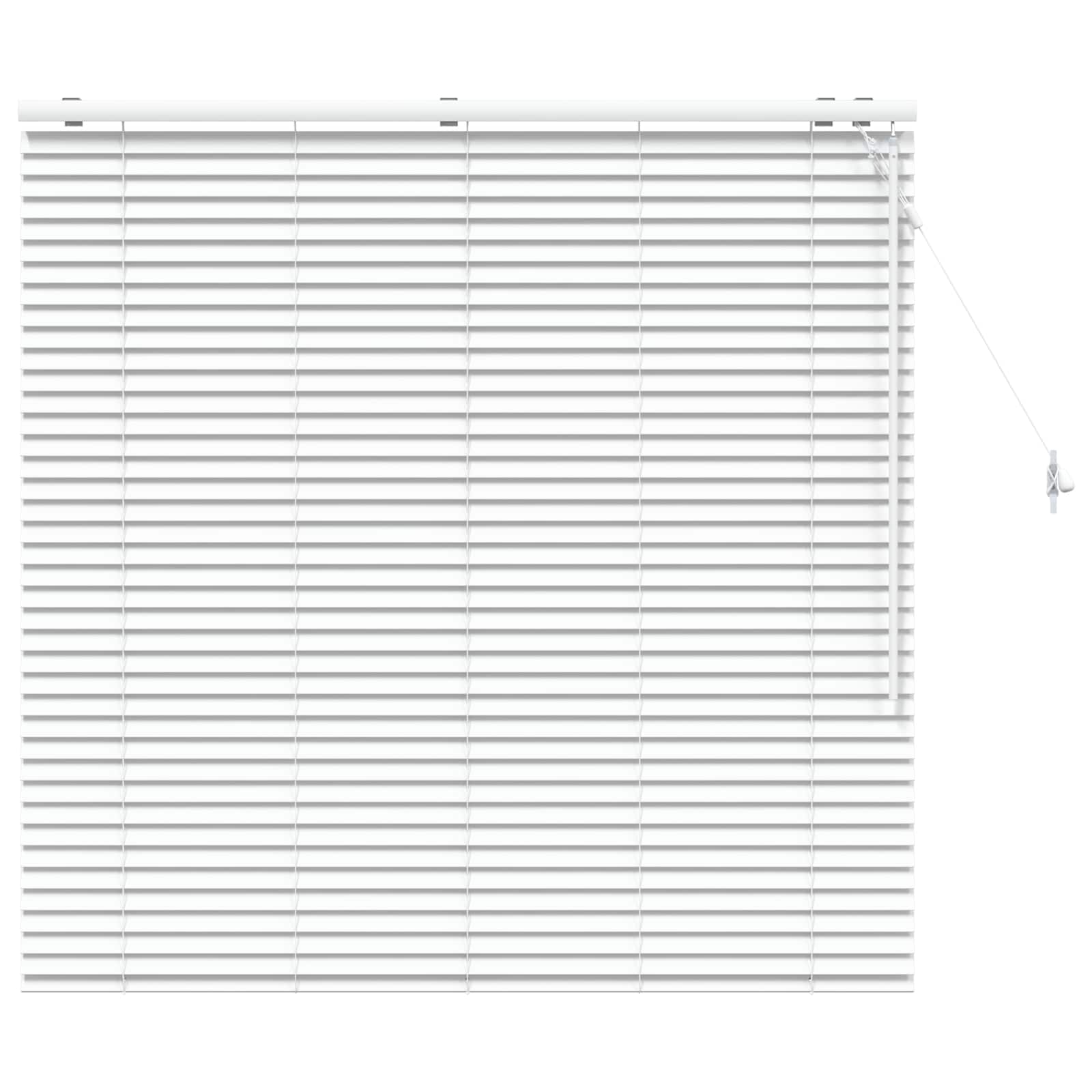 Βενετσιάνικη Σκίαση Λευκό 135 x 130 εκ 35 mm