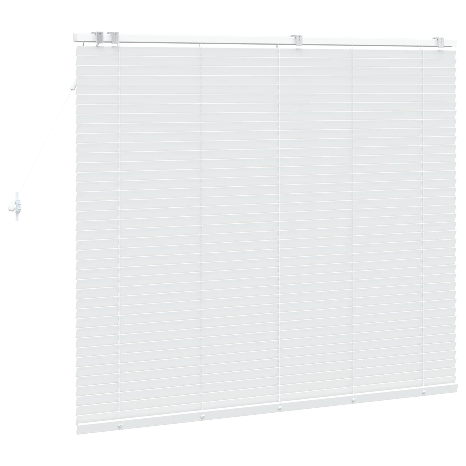 Βενετσιάνικη Σκίαση Λευκό 150 x 130 εκ 35 mm