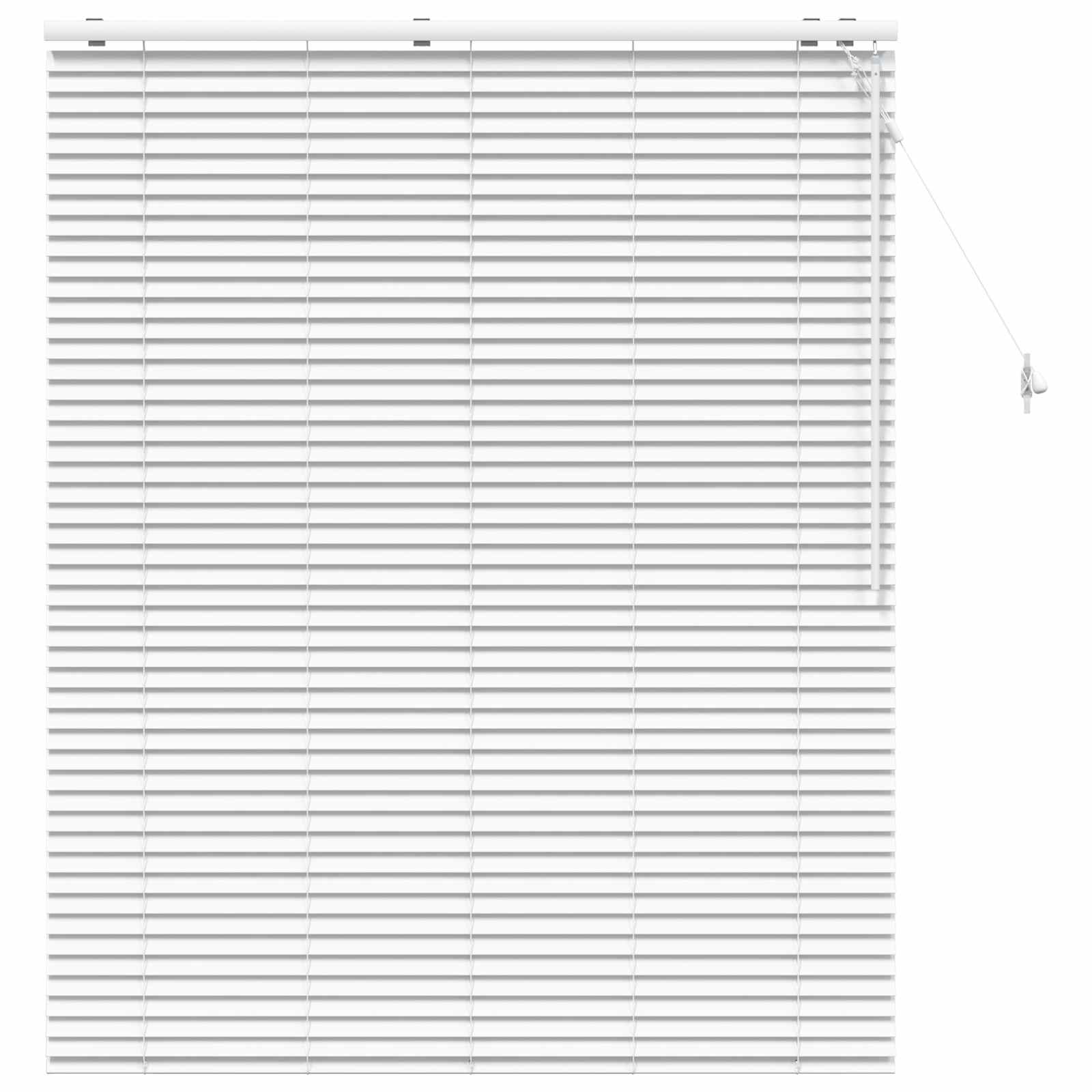 Βενετσιάνικη Σκίαση Λευκό 125 x 160 εκ. 35 mm
