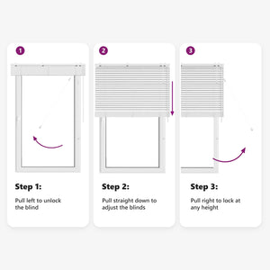 Βενετσιάνικη Σκίαση Λευκό 40 x 250 εκ. 35 mm - Pakobazaar