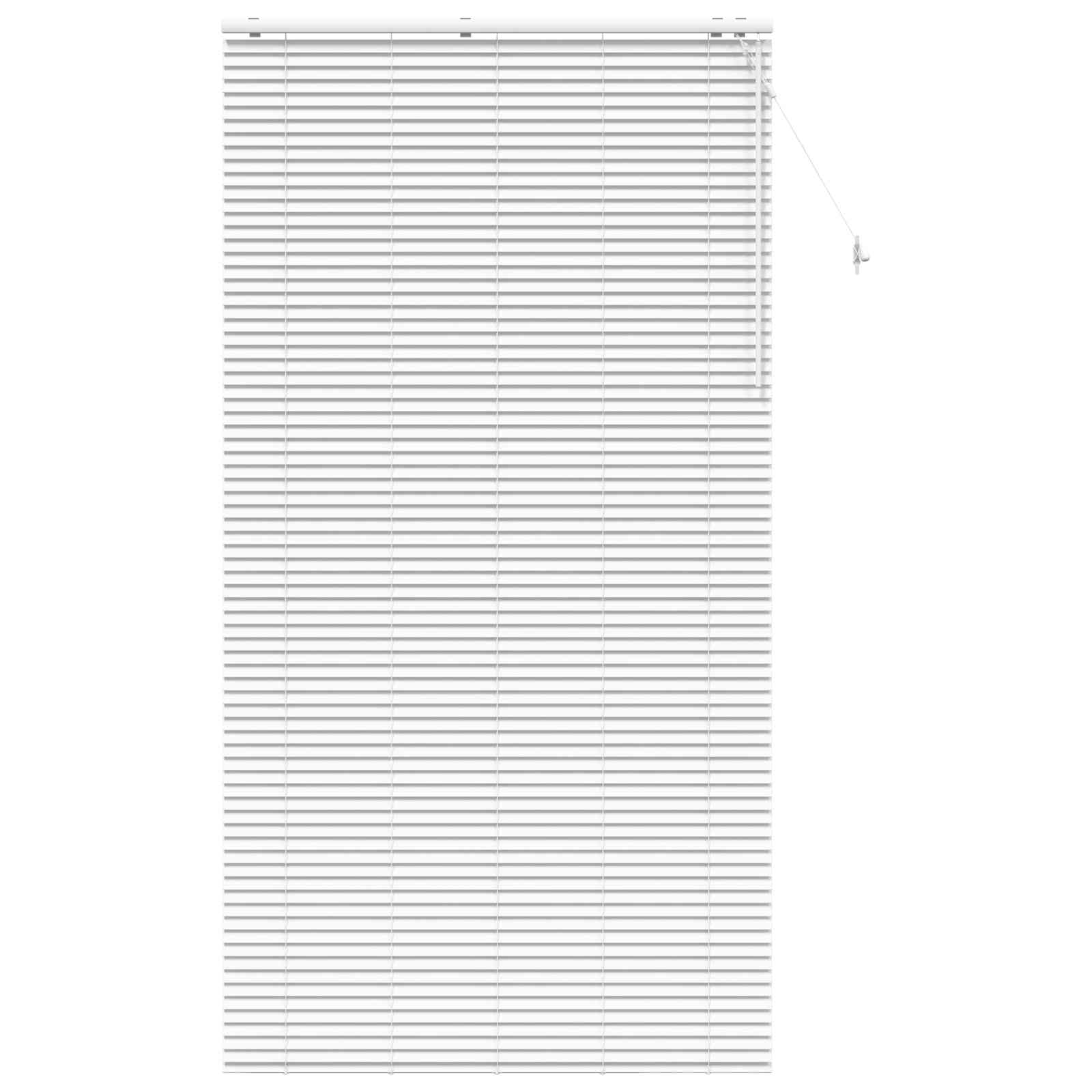 Βενετσιάνικη Σκίαση Λευκό 130 x 250 εκ. 35 mm - Pakobazaar