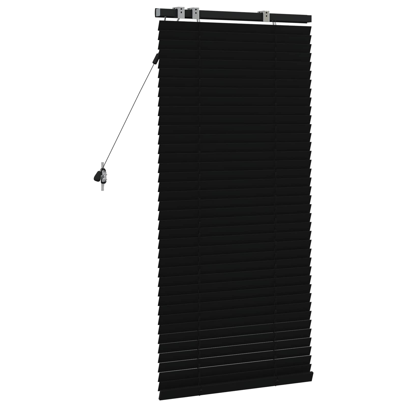 Βενετσιάνικη Σκίαση Μαύρο 55 x 130 εκ 35 mm - Pakobazaar