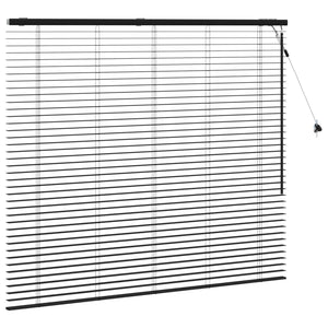 Βενετσιάνικη Σκίαση Μαύρο 150 x 130 εκ 35 mm - Pakobazaar