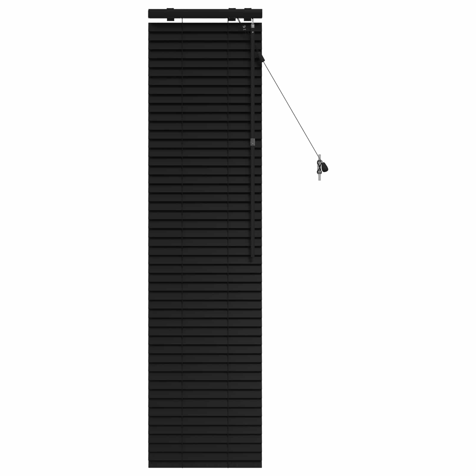 Βενετσιάνικη Σκίαση Μαύρο 40 x 160 cm 35 mm - Pakobazaar