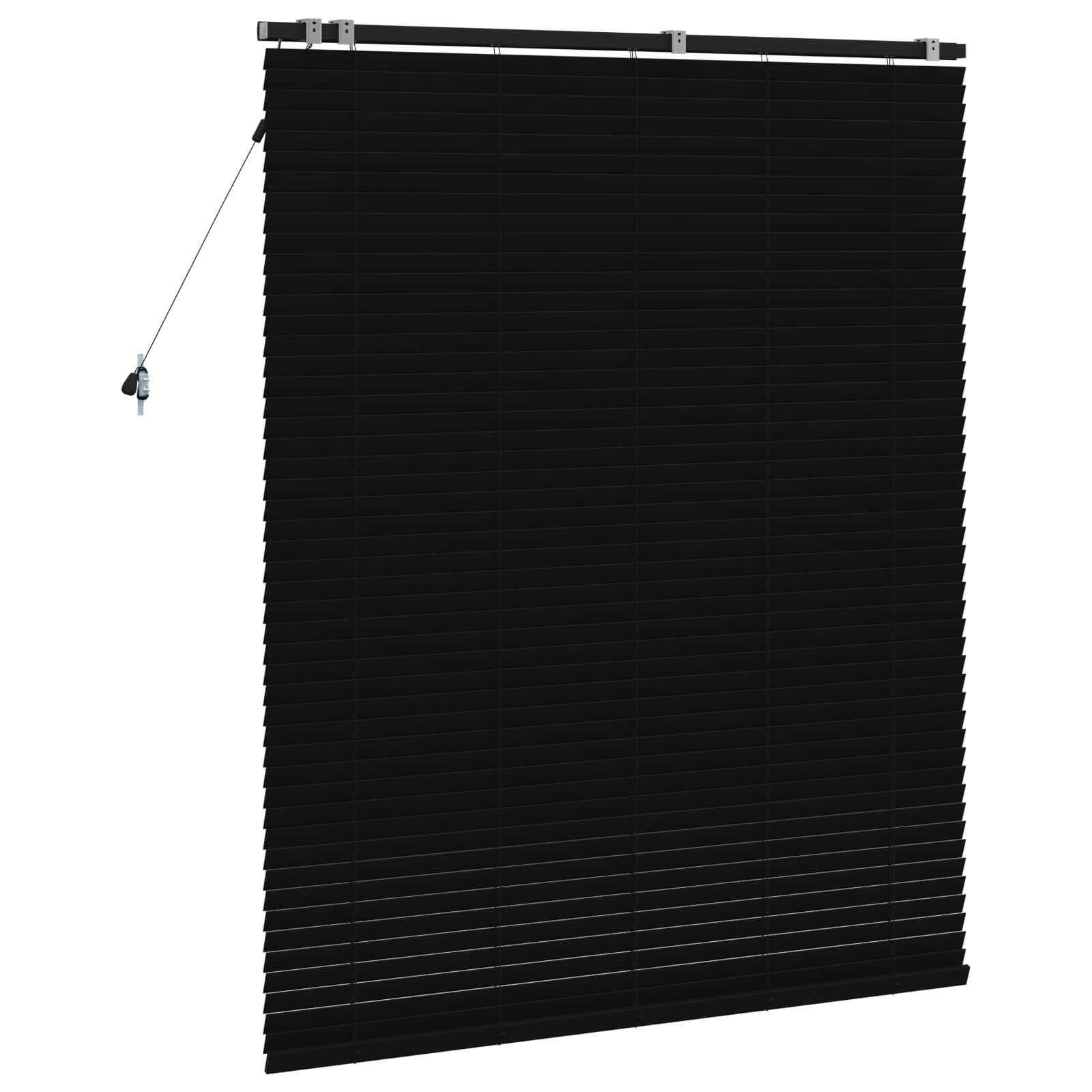 Βενετσιάνικη Σκίαση Μαύρο 125 x 160 εκ. 35 mm - Pakobazaar