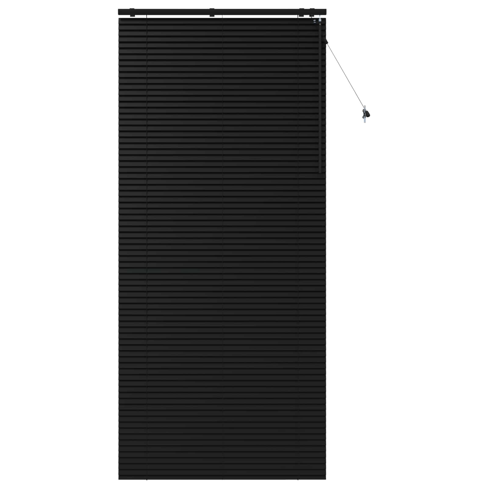 Βενετσιάνικη Σκίαση Μαύρο 105 x 250 cm 35 mm - Pakobazaar