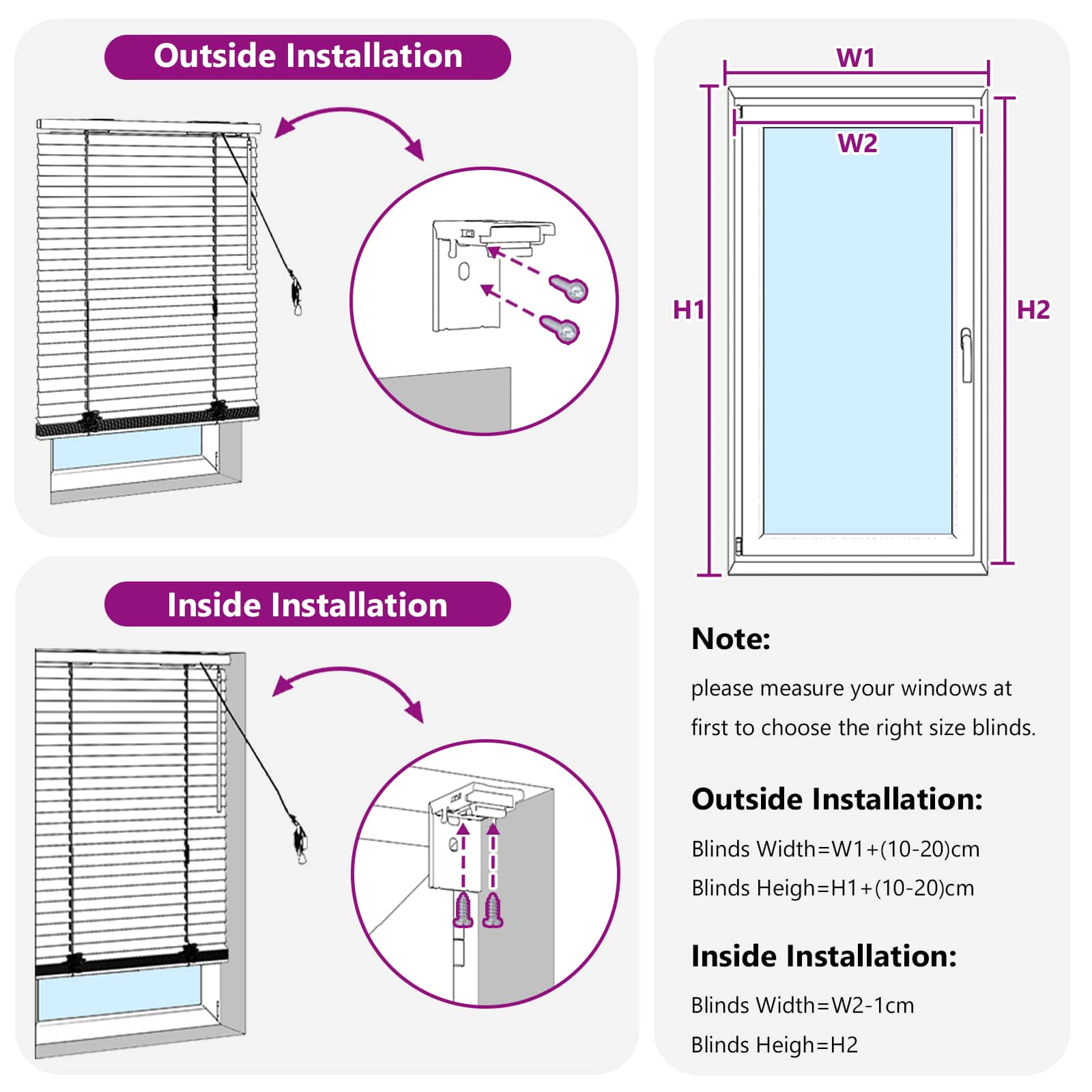 Βενετσιάνικη Σκίαση Σκούρο Καφέ 40 x 130 εκ 35 mm - Pakobazaar