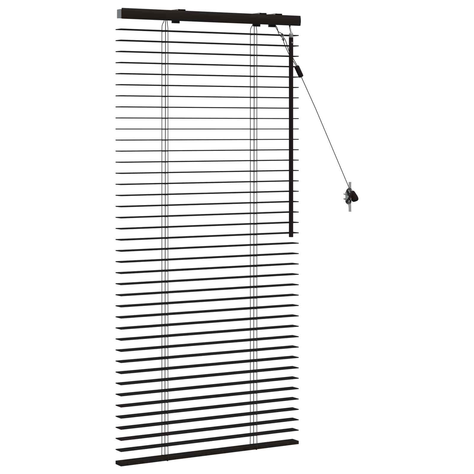 Βενετσιάνικη Σκίαση Σκούρο Καφέ 65 x 130 εκ 35 mm - Pakobazaar