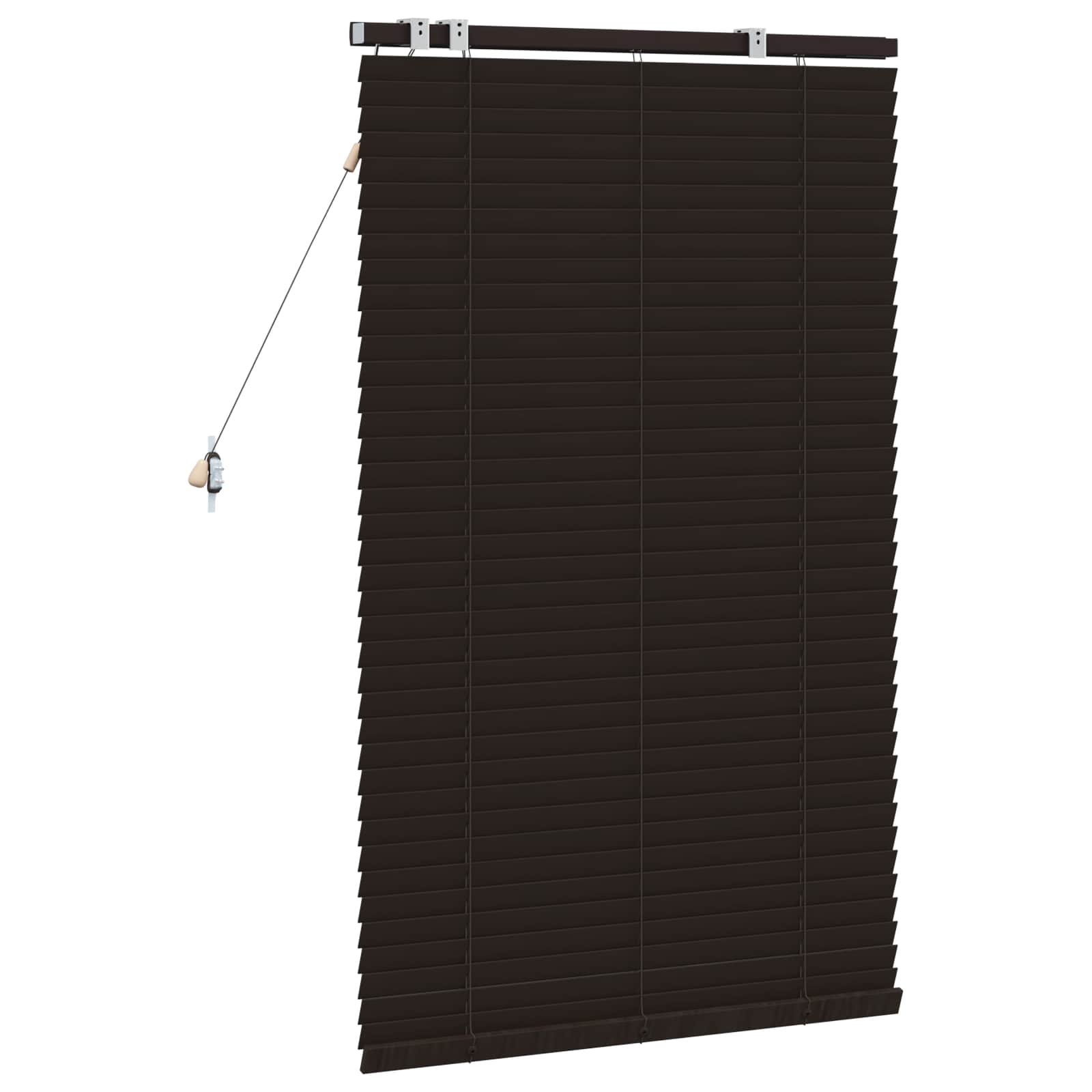 Βενετσιάνικη Σκίαση Σκούρο Καφέ 95 x 130 εκ 35 mm - Pakobazaar