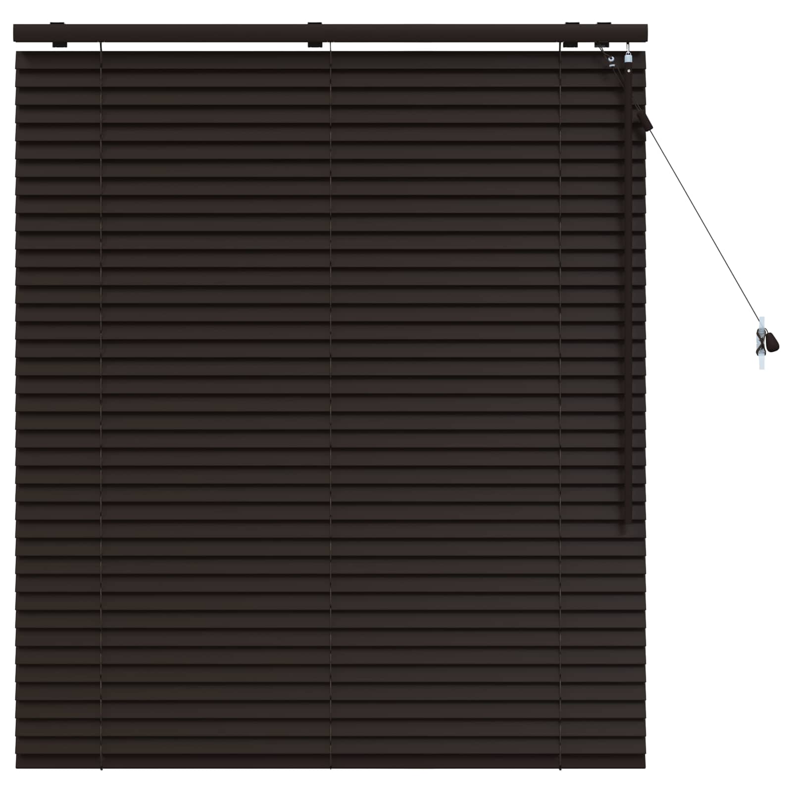 Βενετσιάνικη Σκίαση Σκούρο Καφέ 105 x 130 cm 35 mm - Pakobazaar