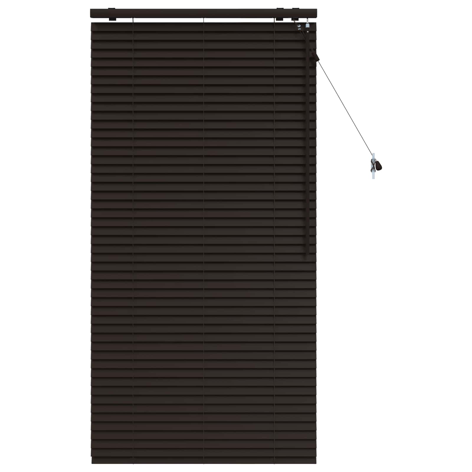 Βενετσιάνικη Σκίαση Σκούρο Καφέ 95 x 160 εκ. 35 mm - Pakobazaar