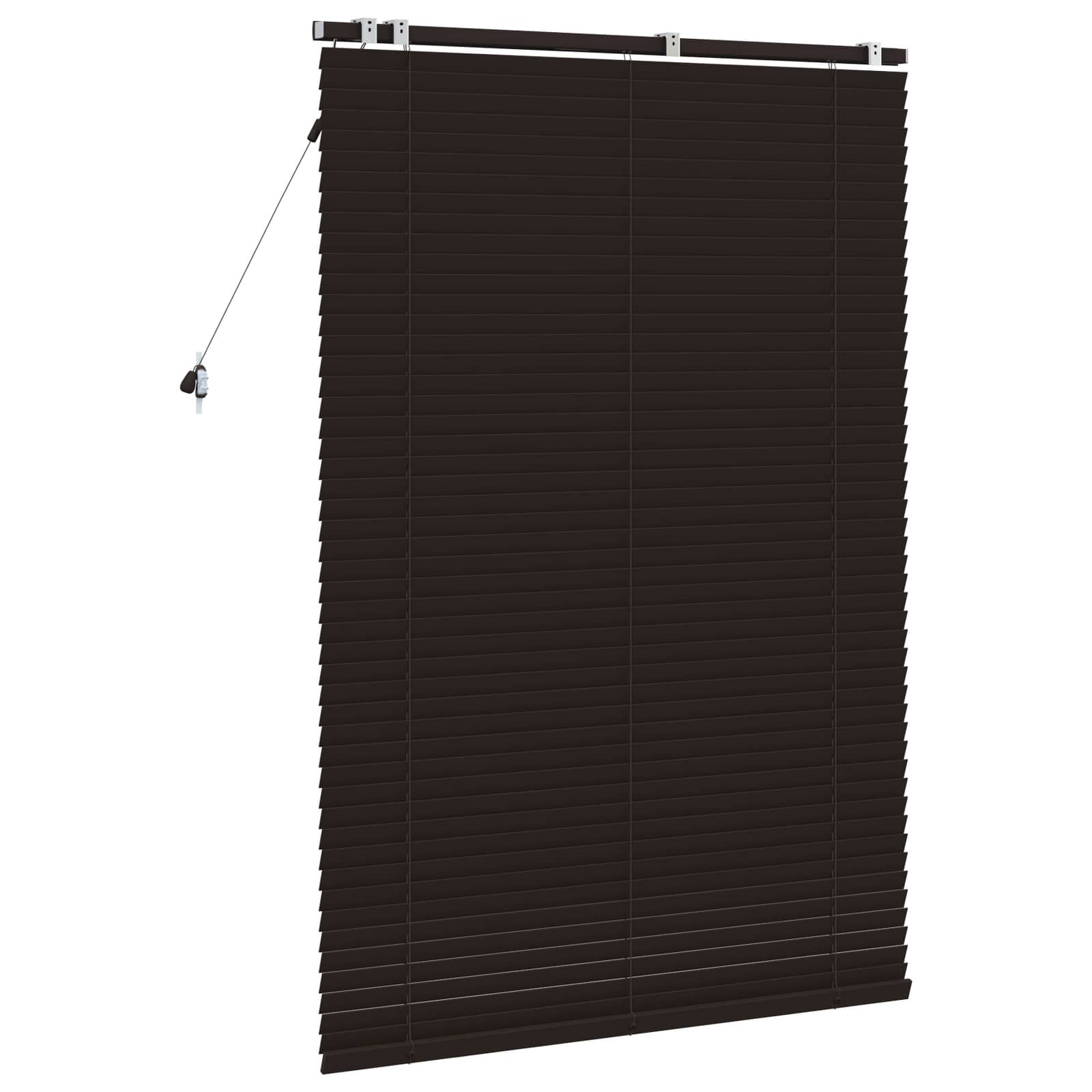 Βενετσιάνικη Σκίαση Σκούρο Καφέ 105 x 160 εκ 35 mm - Pakobazaar
