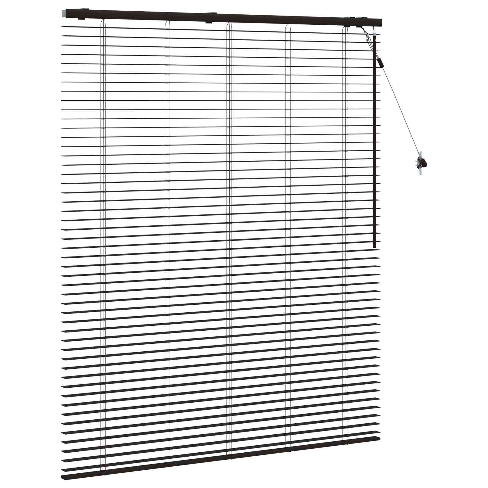 Βενετσιάνικη Σκίαση Σκούρο Καφέ 140 x 160 cm 35 mm
