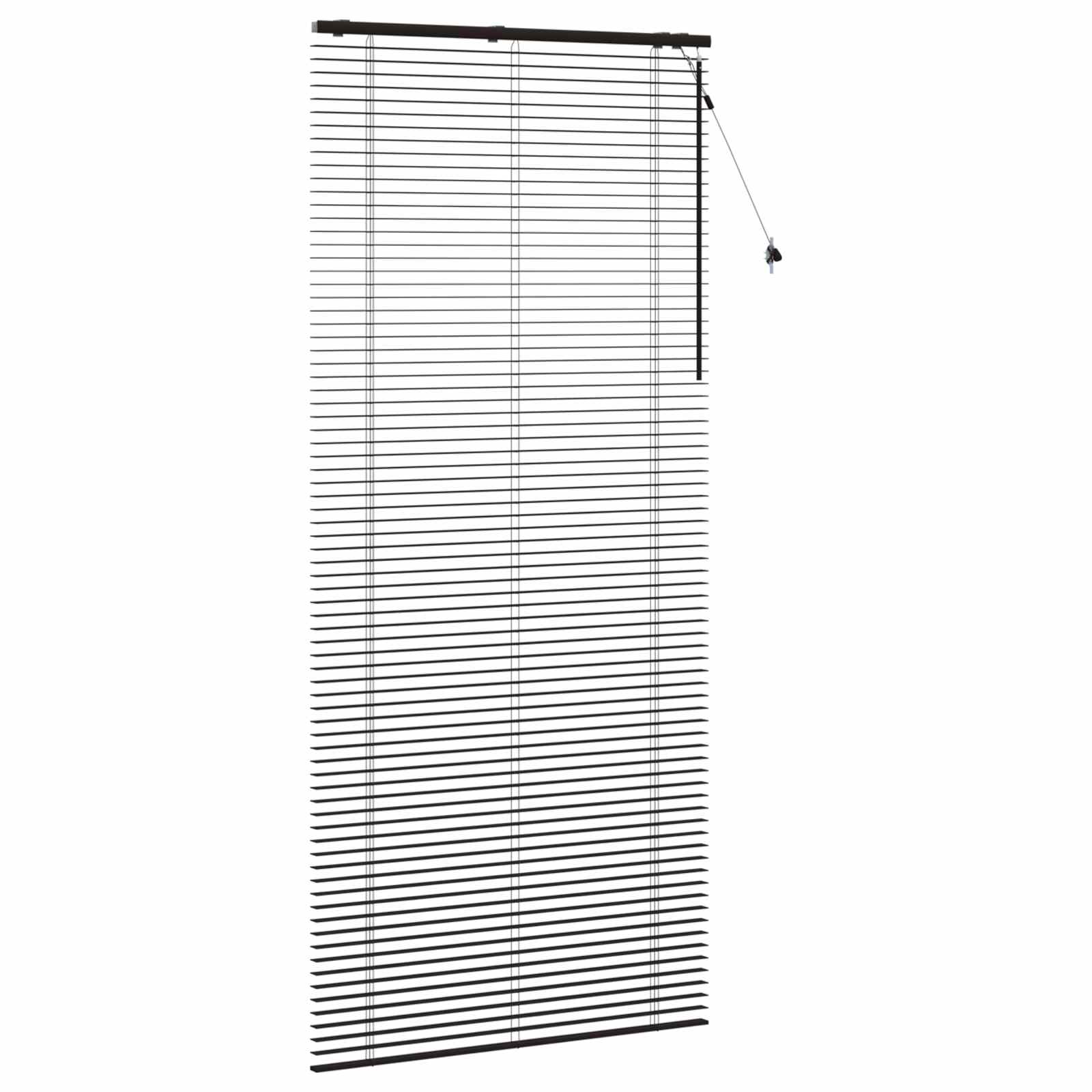 Βενετσιάνικη Σκίαση Σκούρο Καφέ 120 x 250 cm 35 mm