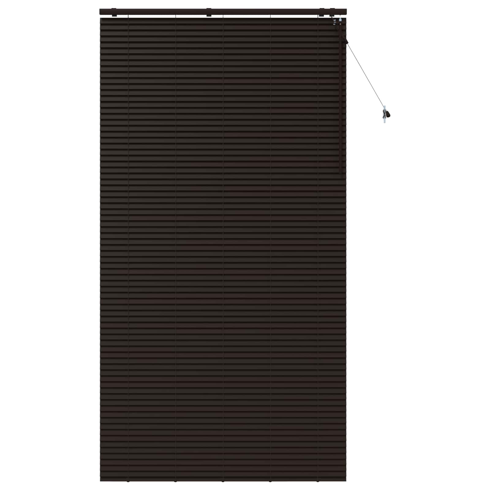 Βενετσιάνικη Σκίαση Σκούρο Καφέ 140 x 250 cm 35 mm