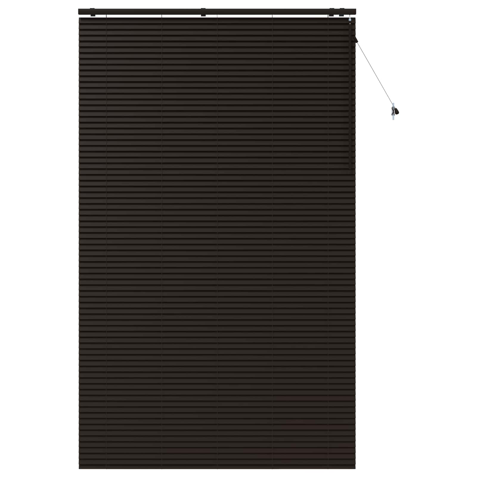 Βενετσιάνικη Σκίαση Σκούρο Καφέ 150 x 250 εκ. 35 mm