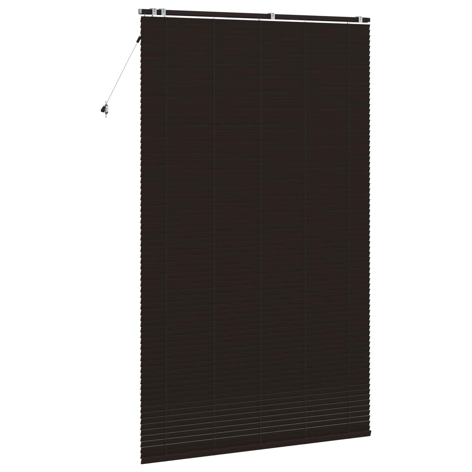 Βενετσιάνικη Σκίαση Σκούρο Καφέ 155 x 250 εκ. 35 mm