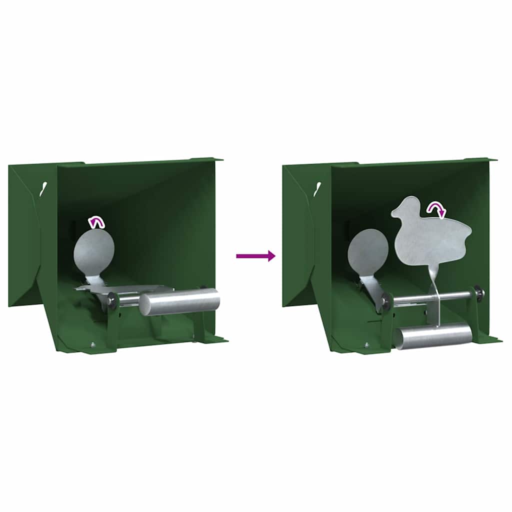 Στόχος-παγίδα σφαιριδίων Πράσινο 14 x 14 x 19 εκ Ατσάλι - Pakobazaar