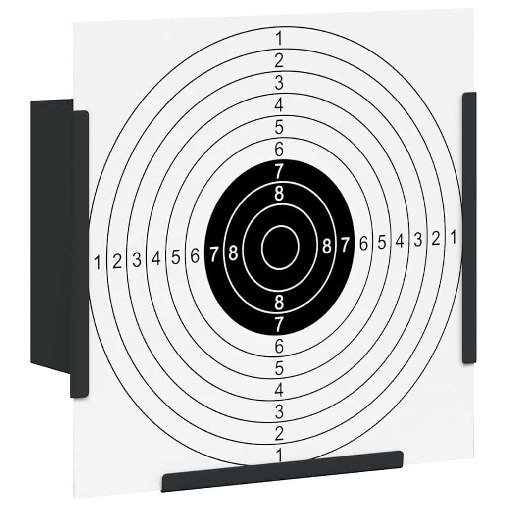 Στόχος-παγίδα σφαιριδίων Μαύρο 17.5 x 17.5 x 17 εκ Ατσάλι