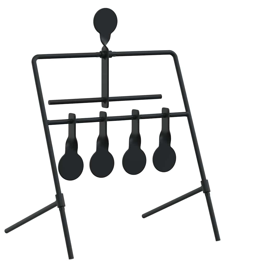 Στόχος επαναφοράς Μαύρο 40 x 34 x 53 εκ. Ατσάλι