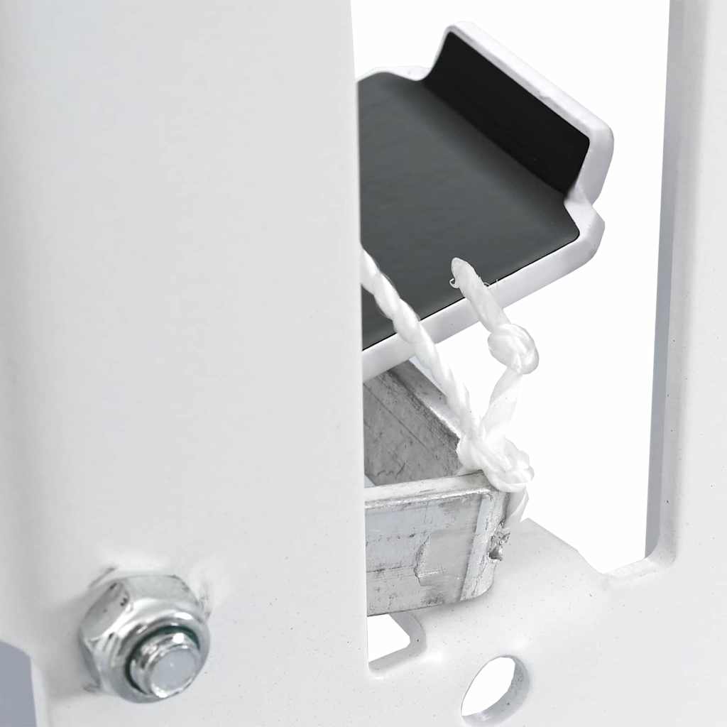 Στόχος Knockdown Βιάθλον Λευκό 18 x 14,5 x 16 εκ. Ατσάλι - Pakobazaar