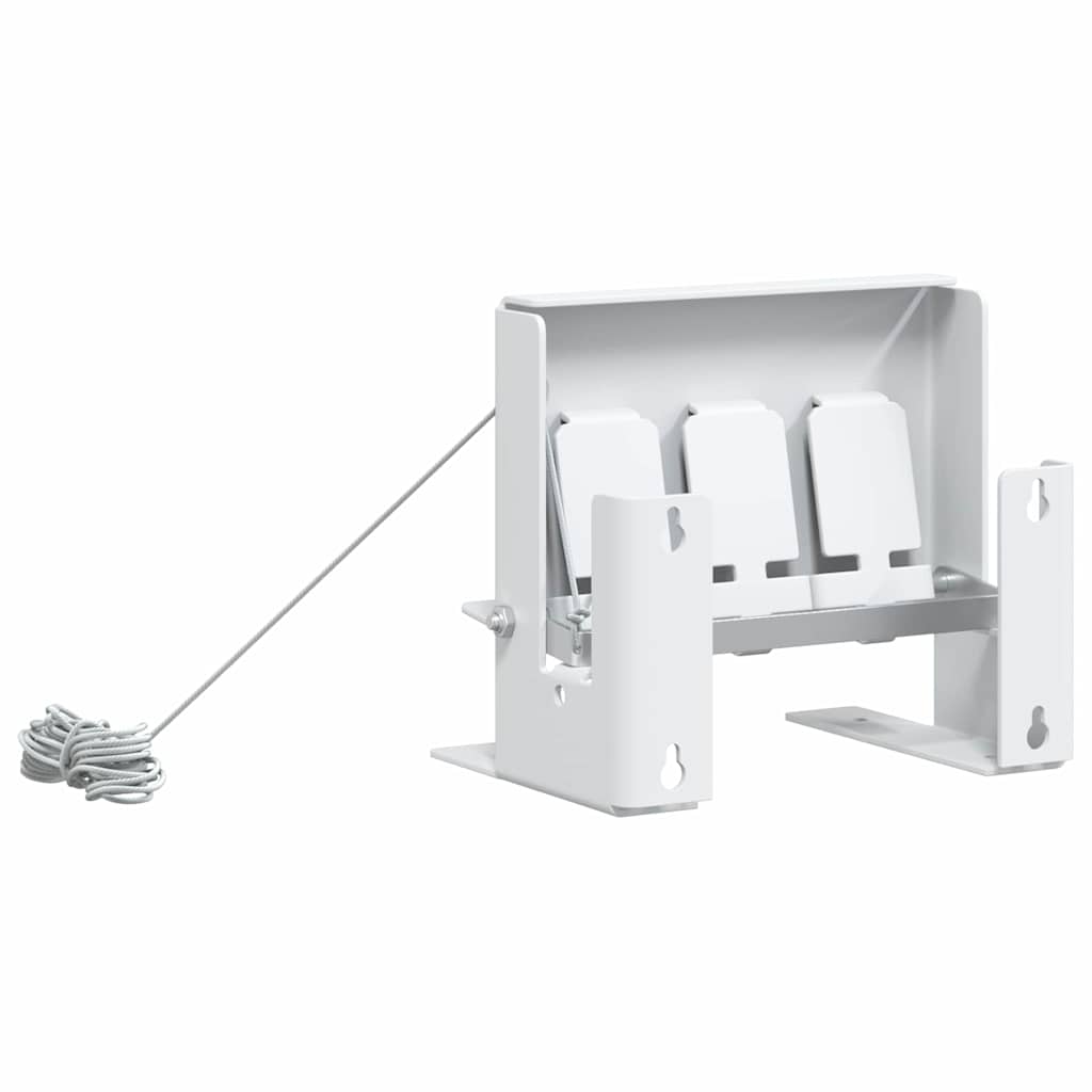 Στόχος Knockdown Βιάθλον Λευκό 18 x 14,5 x 16 εκ. Ατσάλι - Pakobazaar