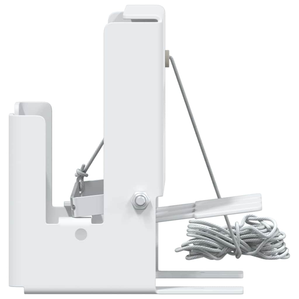 Στόχος Knockdown Βιάθλον Λευκό 18 x 14,5 x 16 εκ. Ατσάλι - Pakobazaar