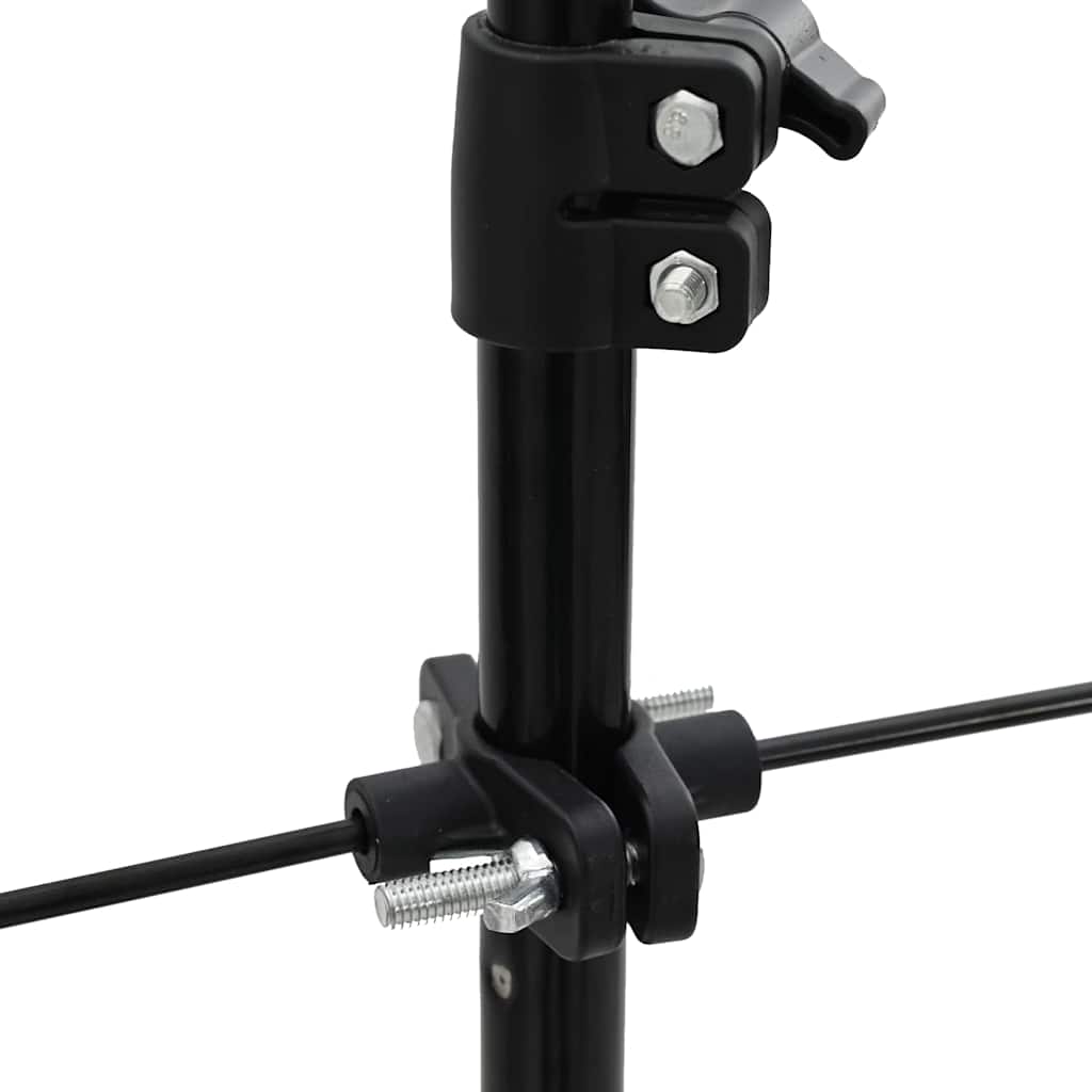 Βάση στόχου Μαύρο και Λευκό 82,5 x 51 x 150 εκ. Μέταλλο - Pakobazaar