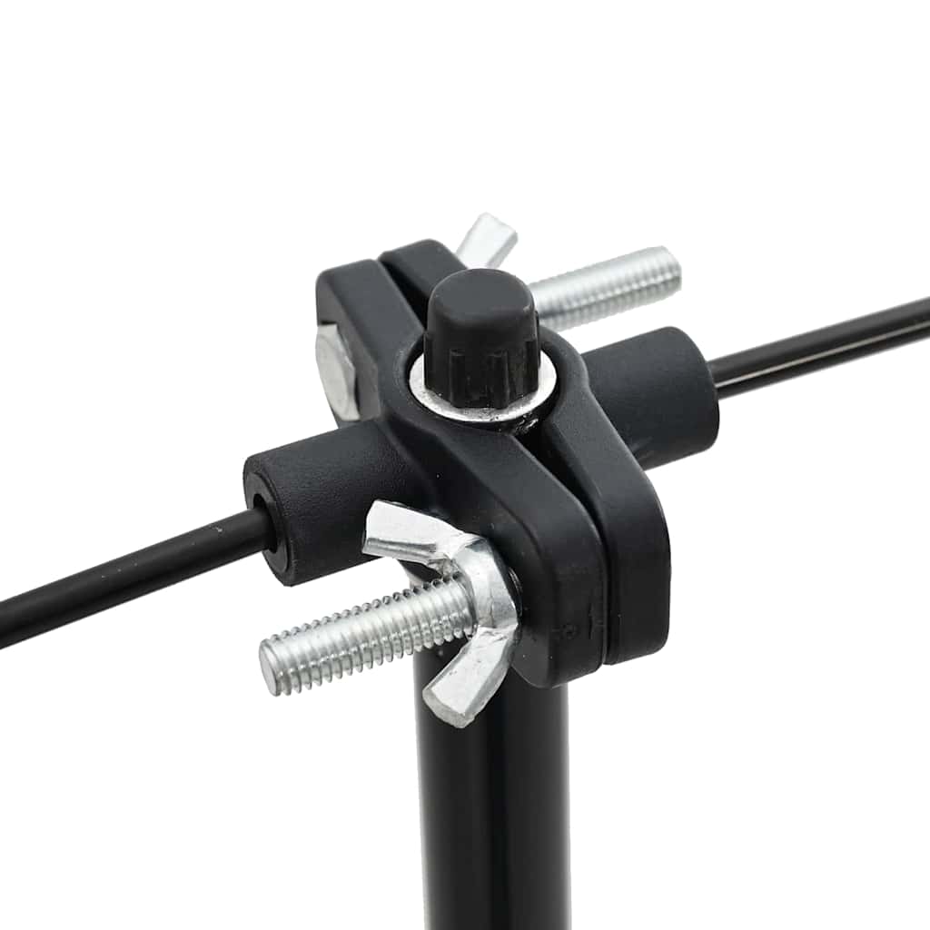 Βάση στόχου Μαύρο και Λευκό 82,5 x 51 x 150 εκ. Μέταλλο - Pakobazaar