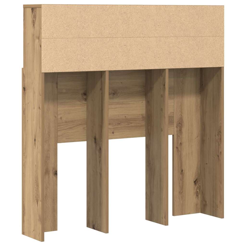 Κρεβάτι με Κεφαλάρι με ράφι Artisan Oak 100 x 19 x 103,5 cm - Pakobazaar