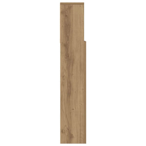 Κρεβάτι με Κεφαλάρι με ράφι Artisan Oak 100 x 19 x 103,5 cm - Pakobazaar