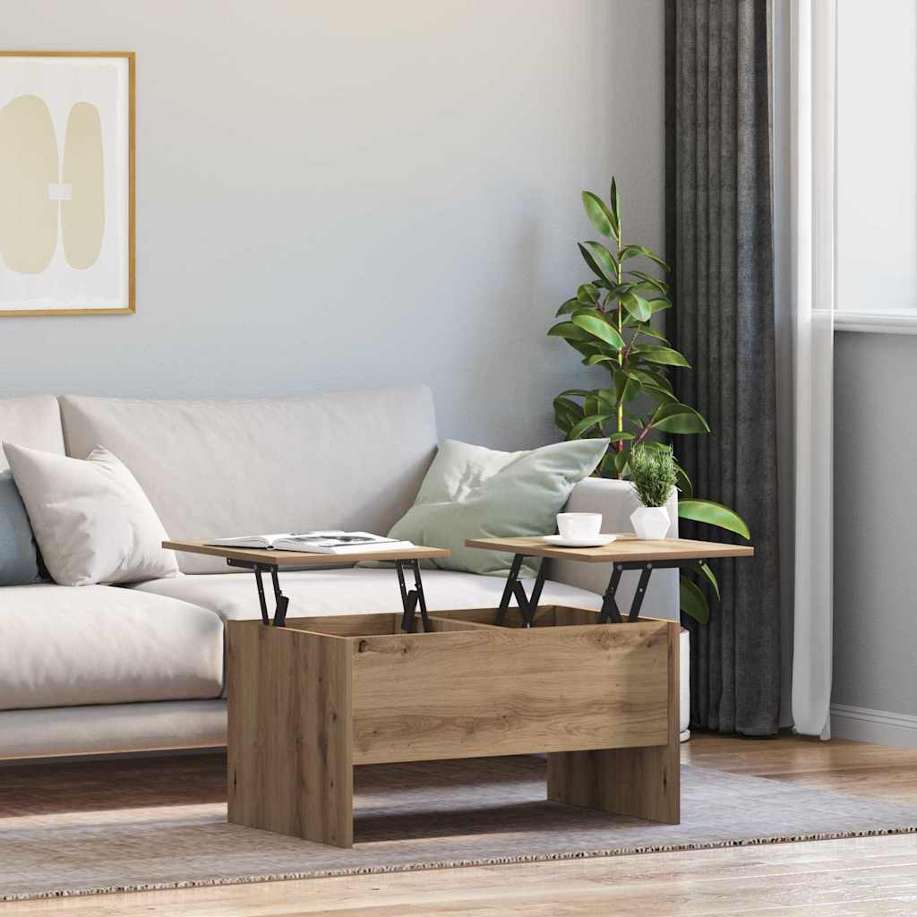 Τραπεζάκι σαλονιού Artisan Oak 102 x 50,5 x 46,5 εκ.