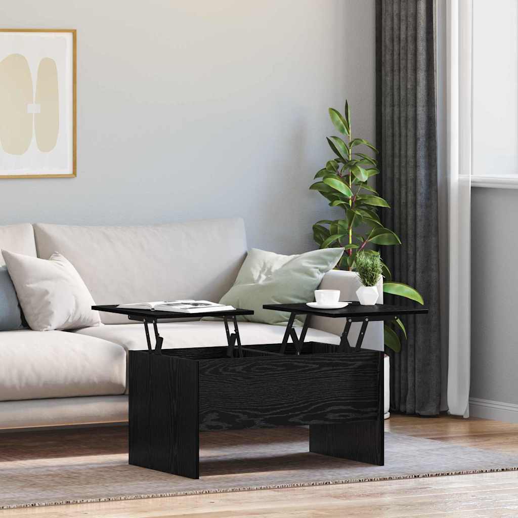 Τραπεζάκι σαλονιού Μαύρη Οξυά 102 x 50,5 x 46,5 εκ.